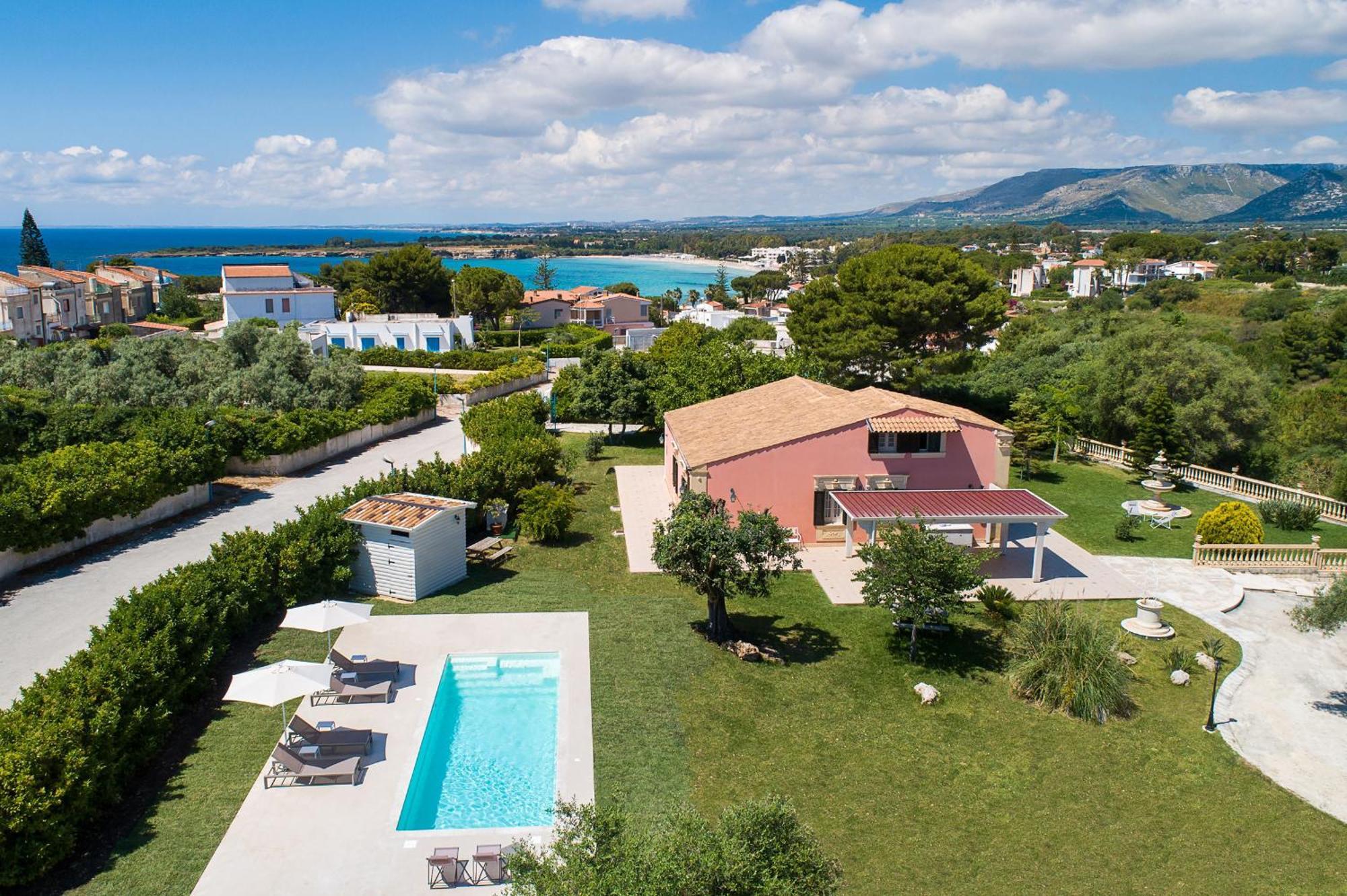 Gira Sole Villa Fontane Bianche Exteriör bild